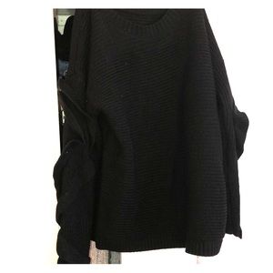 ChicWish Ruffle Sleeves knit sweater